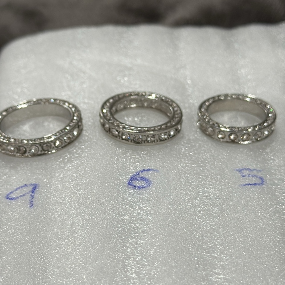 Full Diamond Rings Ladies Rings Ladies Companion Rings Finger Rings Ladies 5,6,9 - Picture 10 of 10